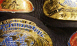 World power lifting champion belts . Acid etch on copper with 24K gold plate and epoxy paint