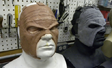 Clay Sculpture of Mask for Kane from WWE